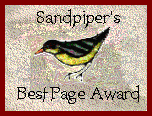 Sandpipers Award.